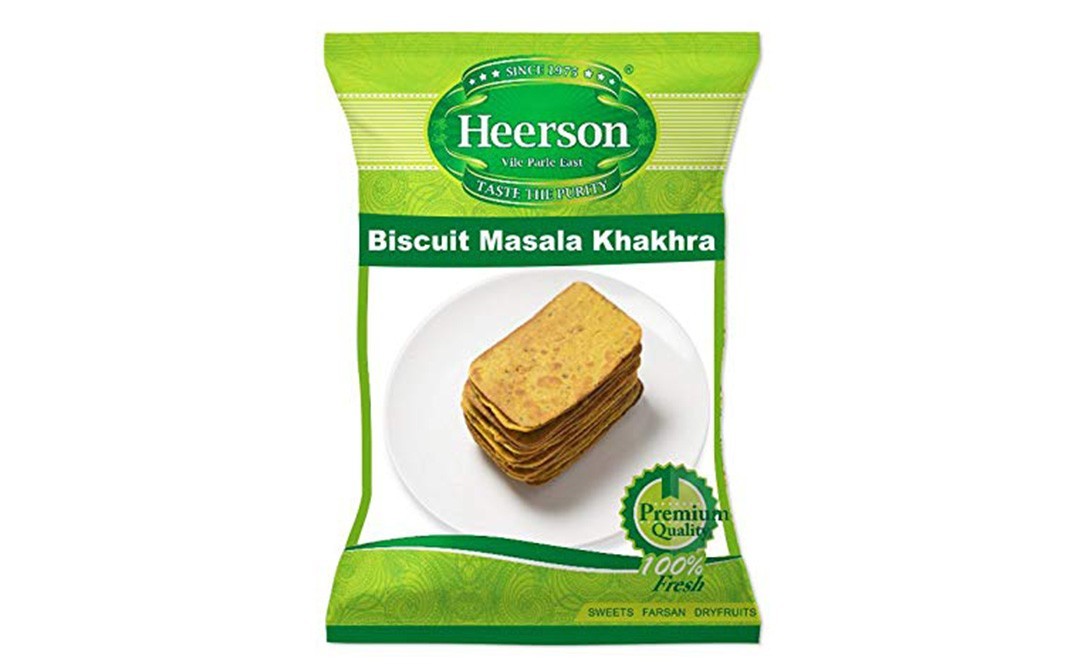 Heerson Biscuit Masala Khakhra    Pack  200 grams